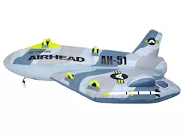 Airhead Jet Fighter 4 Person Towable Tube